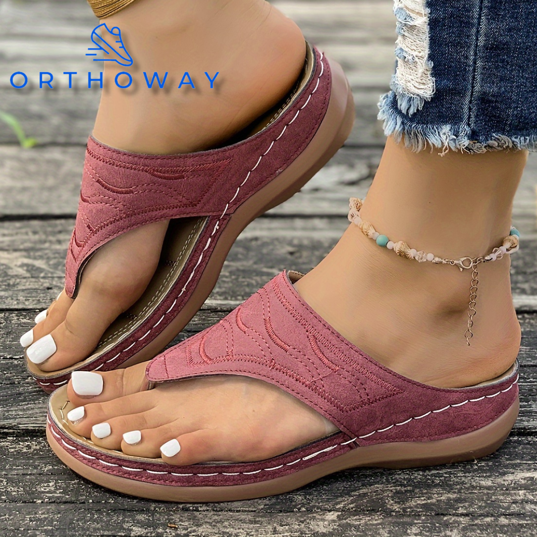 OrthoWay Easy walker | Fashion meets comfort in deze unieke orthopedische sandalen