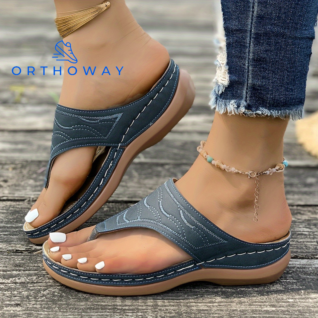 OrthoWay Easy walker | Fashion meets comfort in deze unieke orthopedische sandalen
