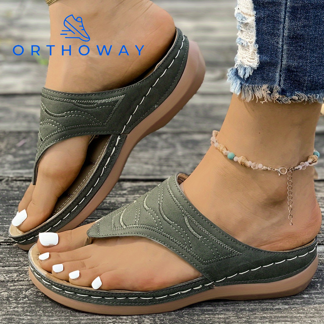 OrthoWay Easy walker | Fashion meets comfort in deze unieke orthopedische sandalen