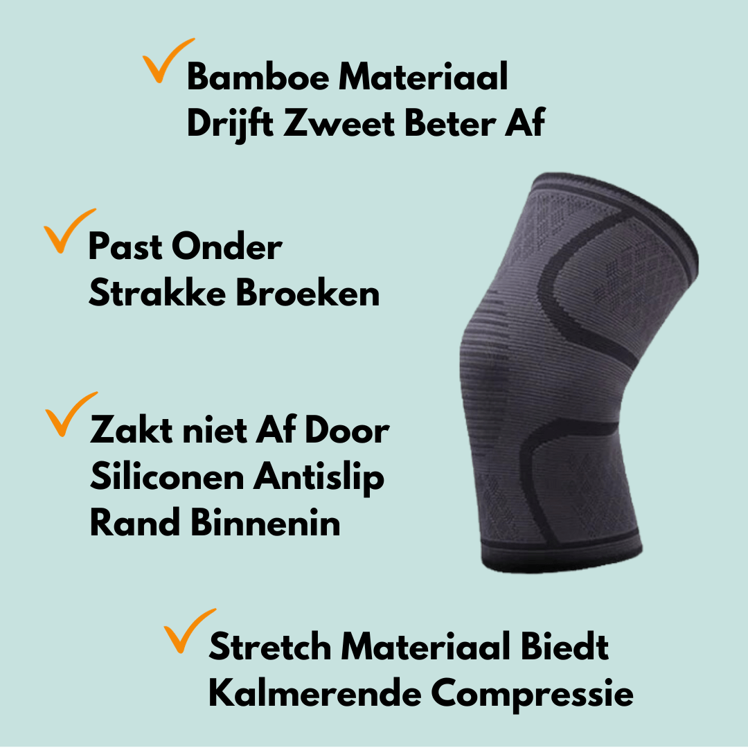 OrthoWay|  Pijnverlichtende Knie Brace Pro | 1 + 1 GRATIS