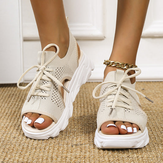 OrthoWay | Lace sandals |