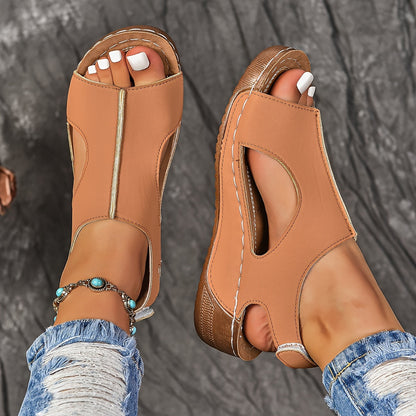 OrthoWay | Comfortabele Sleehak Sandalen ORTHOWAY