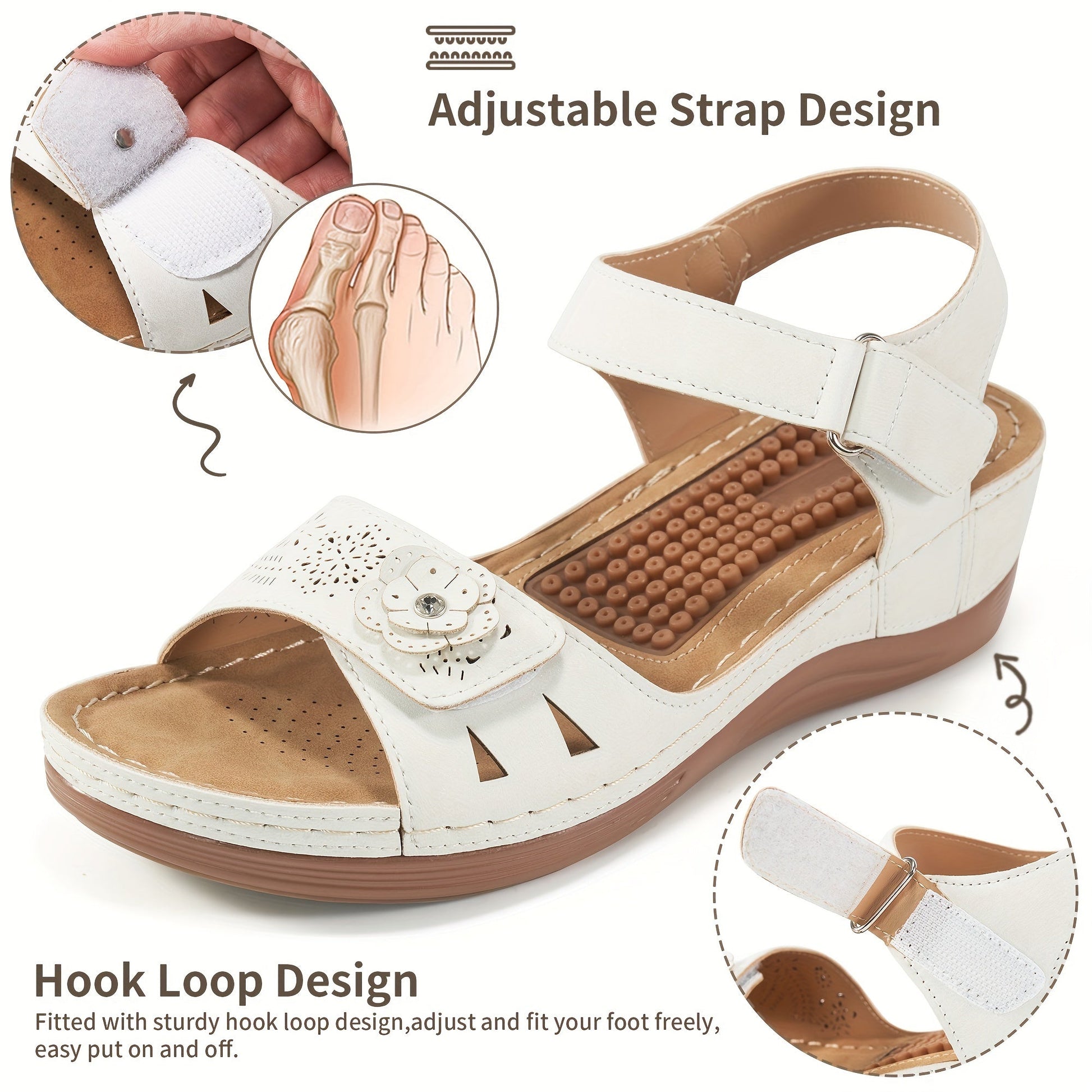 OrthoWay | flower Sandals OrthoWay