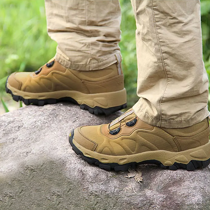 OrthoWay Hike® - Orthopedische outdoor- & wandelschoenen met innovatieve draaisluiting ORTHOWAY