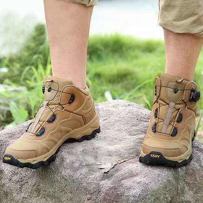 OrthoWay Hike® - Orthopedische outdoor- & wandelschoenen met innovatieve draaisluiting ORTHOWAY