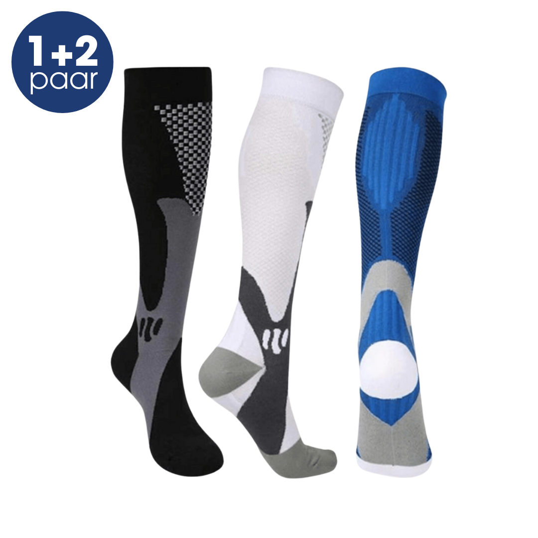 OrthoWay® Compressiekousen |  Onmiddelijke pijnverlichting van de benen en voeten