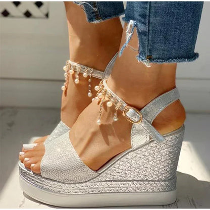 OrthoWay pearl sandals