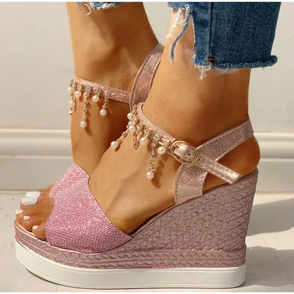 OrthoWay pearl sandals