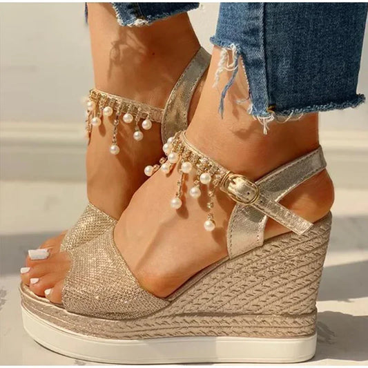 OrthoWay pearl sandals
