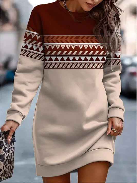 OrthoWay| oversized sweater| klassieke print