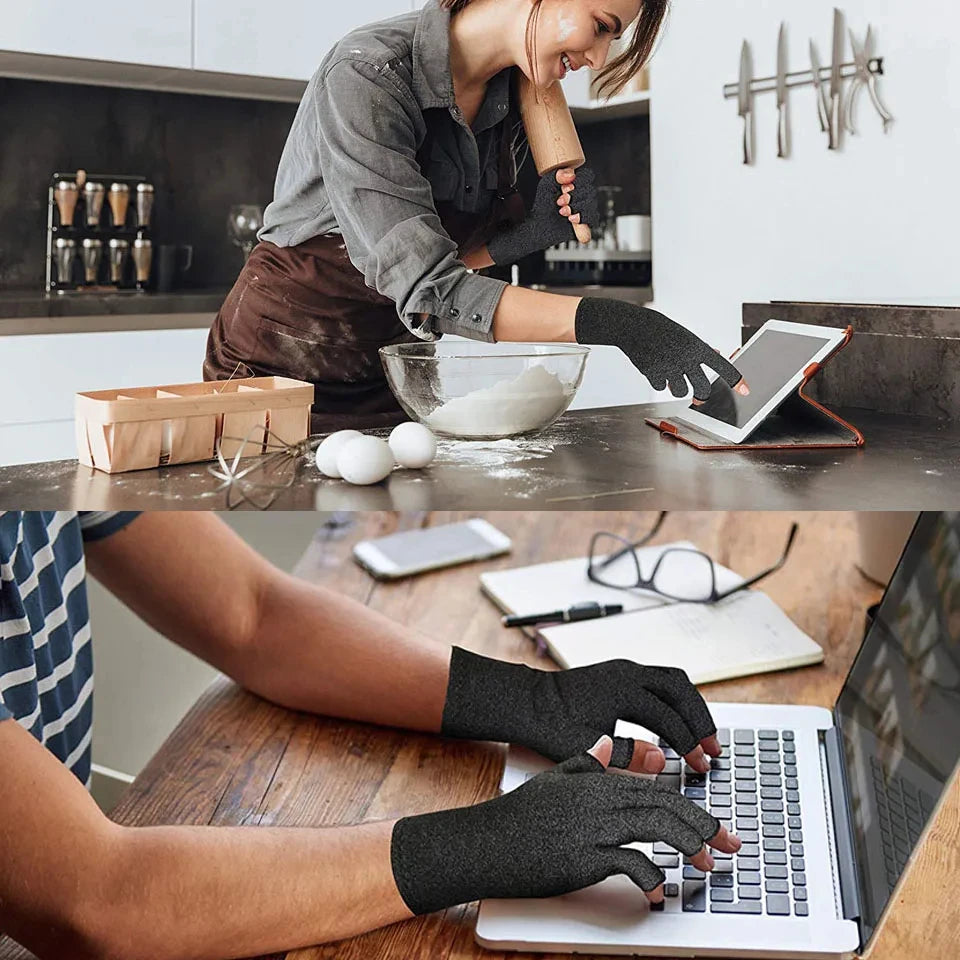 OrthoWay | Compressie handschoenen | 2 + 1  GRATIS ACTIE! OrthoWay