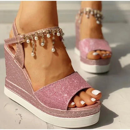 OrthoWay pearl sandals