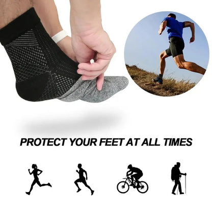 OrthoWay | Active Compressie sokken| Anti voetzwelling | 2 + 1 GRATIS! OrthoWay