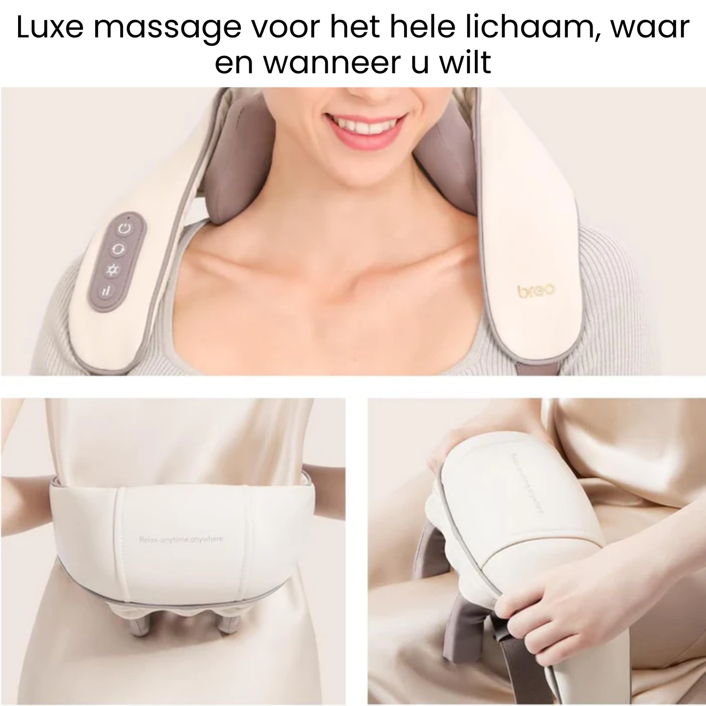 OrthoWay | Ultimate relive |  Massage + Verwarming